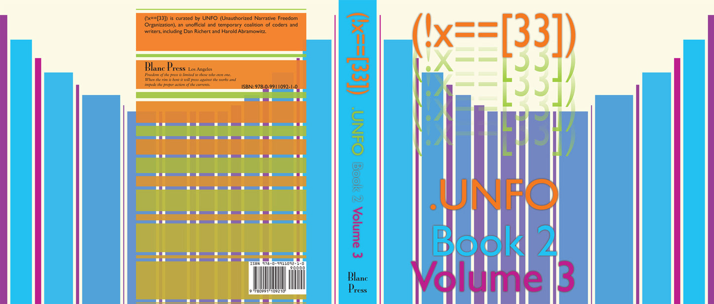 .UNFO (!X==[33]) BOOK 2 VOLUME 3